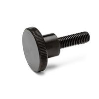 DIN 464 Knurled Screw Steel Blackened